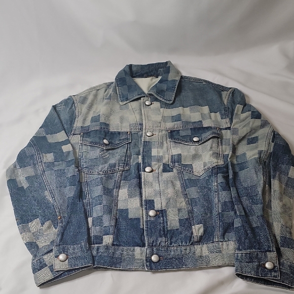 Louis Vuitton Other - Louis Vuitton Damier Classic Washed Indigo Denim Jacket